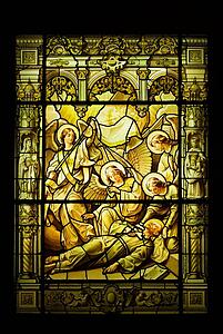 Stained glass window