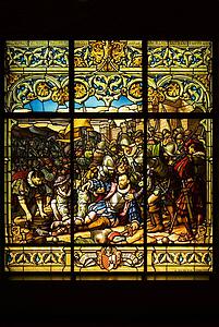 Stained glass windows