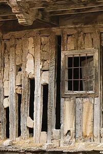 Old broken building