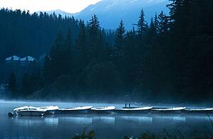Boats in early morning