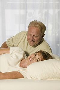 Couple in the morning
