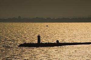 Breakwater Lighthouse, Port of Venice, Italy 