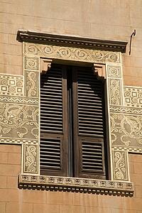 Window, City of Messina, Sicily, Italy 