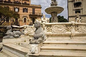 Fountain of Orion, Messina, Sicily, Italy