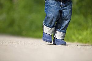 A child walking