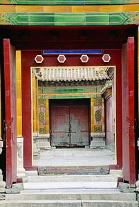 Doorways, Forbidden City, Beijing, China