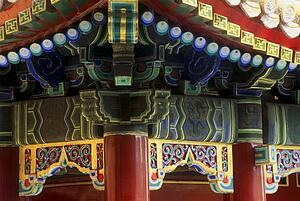 Detail of temple roof