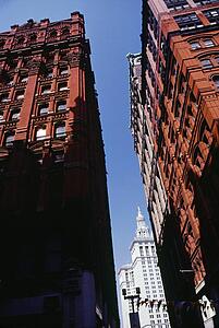 Buildings in Soho district, New York City, New York, USA