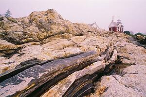 Pemaquid Point lighthouse, Bristol, Maine, U. S. A