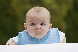 Portrait of a baby boy 