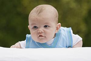 Portrait of a baby boy