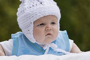 Baby boy with hat