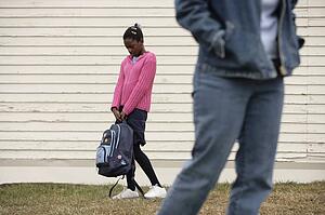 Mother and daughter separated