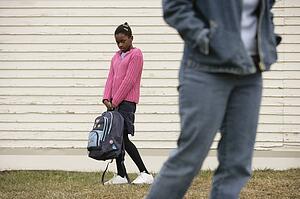 Mother and daughter separated