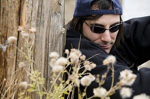 Man wearing sunglasses
