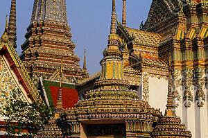 Temple of Wat Po and Grand Palace, Bangkok, Thailand
