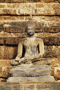 Buddha in Sukhothai Historical Park, Thailand