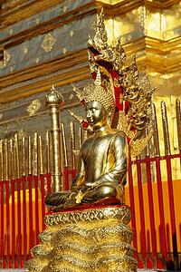 Wat Phra That Doi Suthep in Chiang Mai, Thailand