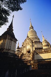 Wat Suan Doc Temple in Chiang Mai, Thailand