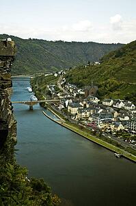 The Moselle River, Europe