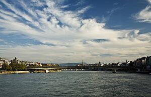 A bridge over the Rhine, Europe