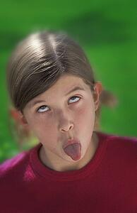 Girl with attitude