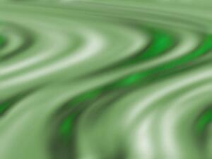 Flowing shades of green computer generated design