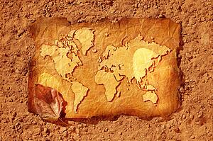 A map of the world