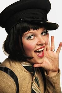 Woman with hat