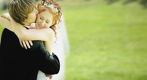A hug and kiss