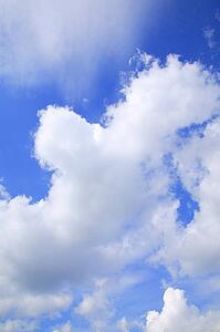 Clouds in a blue sky