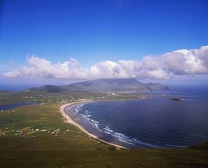 Achill Island, Keel Beach and Croaghaun Mountain, Ireland
