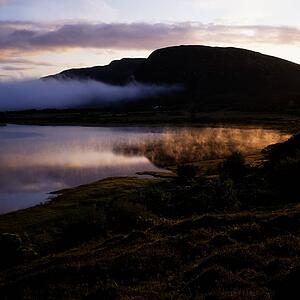 Co Mayo, Beltra Lough, Nephin Beg Mountain range, Ireland