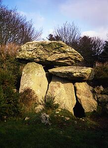 Knockeen Dolmen, Tramore, Co Waterford, Ireland