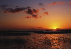 Sunrise at Lough Derg, Co Clare, near Mountshannon, Ireland
