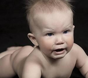Unhappy baby