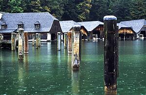 Boat houses in Germany, Europe