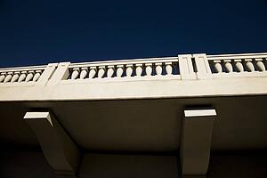 Balustrades on bridge, Calgary, Alberta, Canada