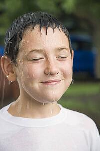 Wet boy
