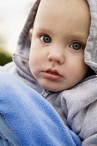 Wide-eyed boy