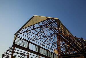 Frame of a building