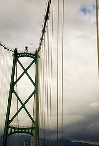 Lions' Gate Bridge, Vancouver, British Columbia, Canada