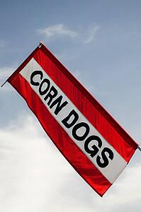Corn dogs flag