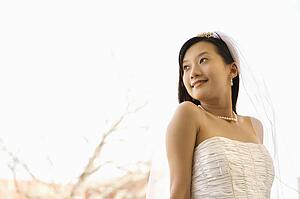 Portrait of an bride