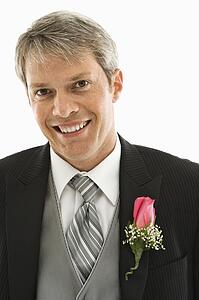 Portrait of male in tuxedo 