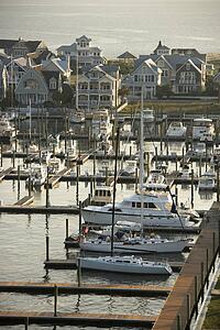 Marina on Bald Head Island, North Carolina