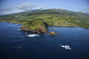 Coastal community in Maui, Hawaii