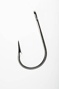 Barbed fishing hook against