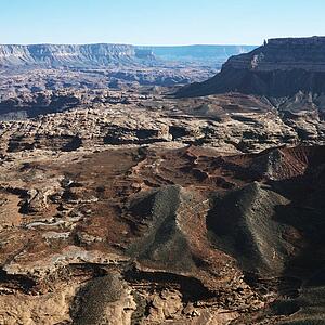 Aerial view of Grand Canyon National Park in Arizona, USA