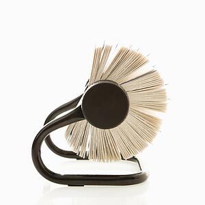 Side view of rolodex